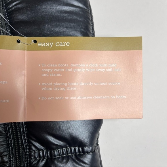 Naturalizer Windy N5 Comfort Water-Resistant Boots Insulated Silver/Gray 8N NEW - Picture 11 of 12